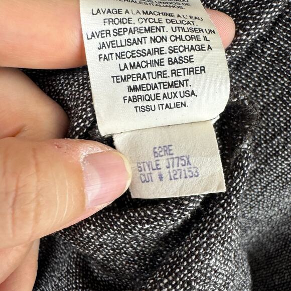 Eileen Fisher Linen Blend Button Up Tunic - Picture 5 of 6